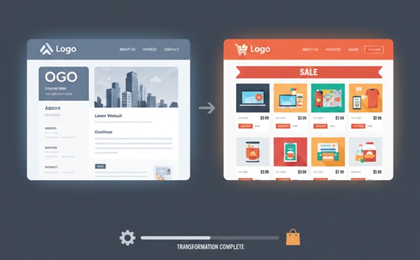 روش های تبدیل سایت شرکتی به فروشگاهی